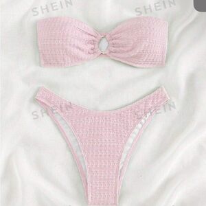 NWOT Shein strapless bikini